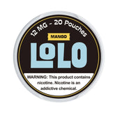 Mango LoLo Bolsas de Nicotina 12mg
